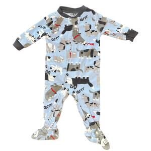 6M Baby Dog Footie Pajama PJ